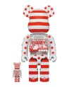 Medicom Toy My First Bearbrick Baby Red & Silver Chrome Ver. 100% ＆ 400%