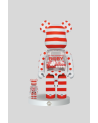 Medicom Toy My First Bearbrick Baby Red & Silver Chrome Ver. 100% ＆ 400%