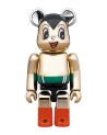 Medicom Toy Bearbrick Astroboy Chrome Ver. 100% et 400%