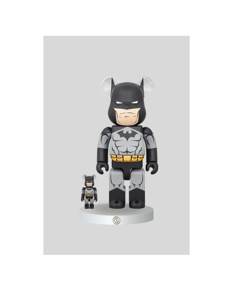 Medicom Toy Bearbrick The Dark Knight Returns 100% & 400% Set