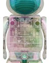 Medicom Toy Bearbrick Audio Iridescent 400％ Portable Bluetooth(R) Speaker Crystal Halo